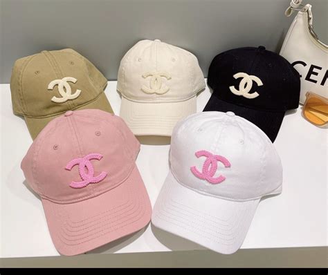 pink chanel baseball cap|chanel hat price.